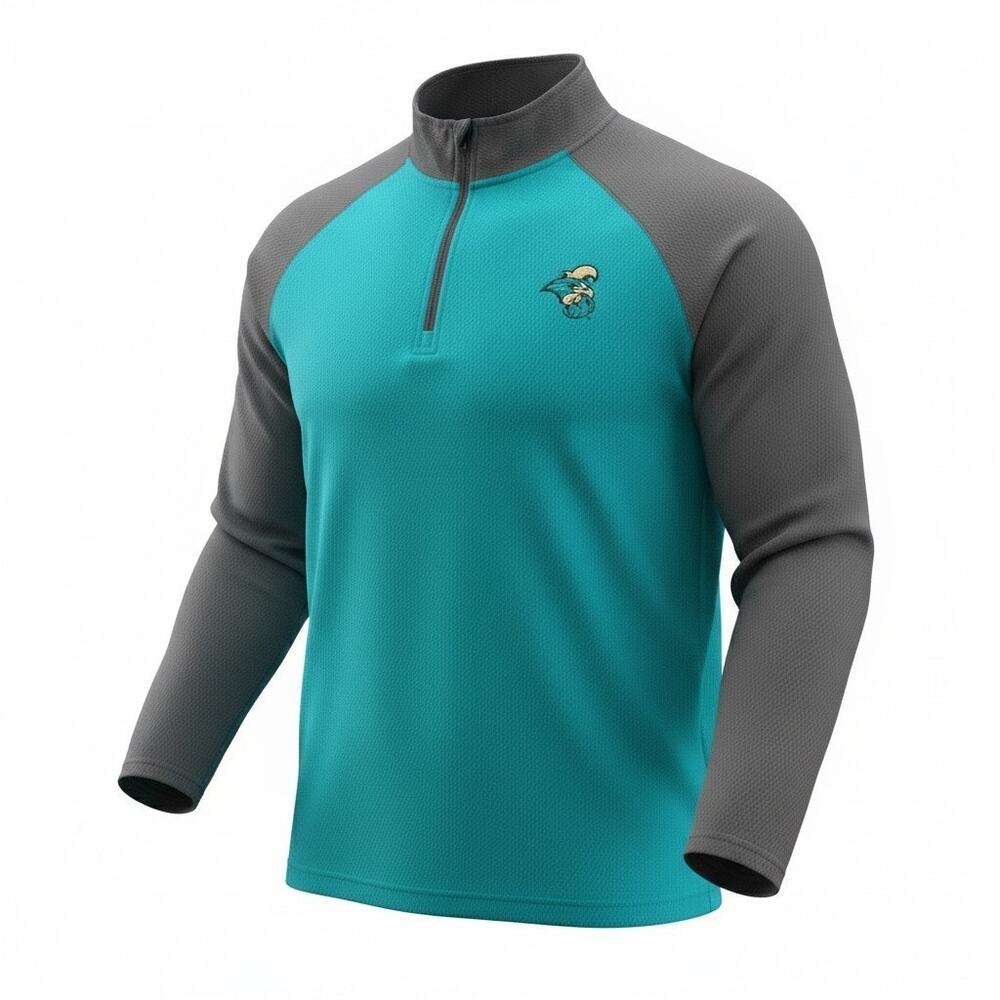 Knights Apparel Coastal Carolina Chanticleers Men's 2XL 1/4 Zip Pullover Jacket